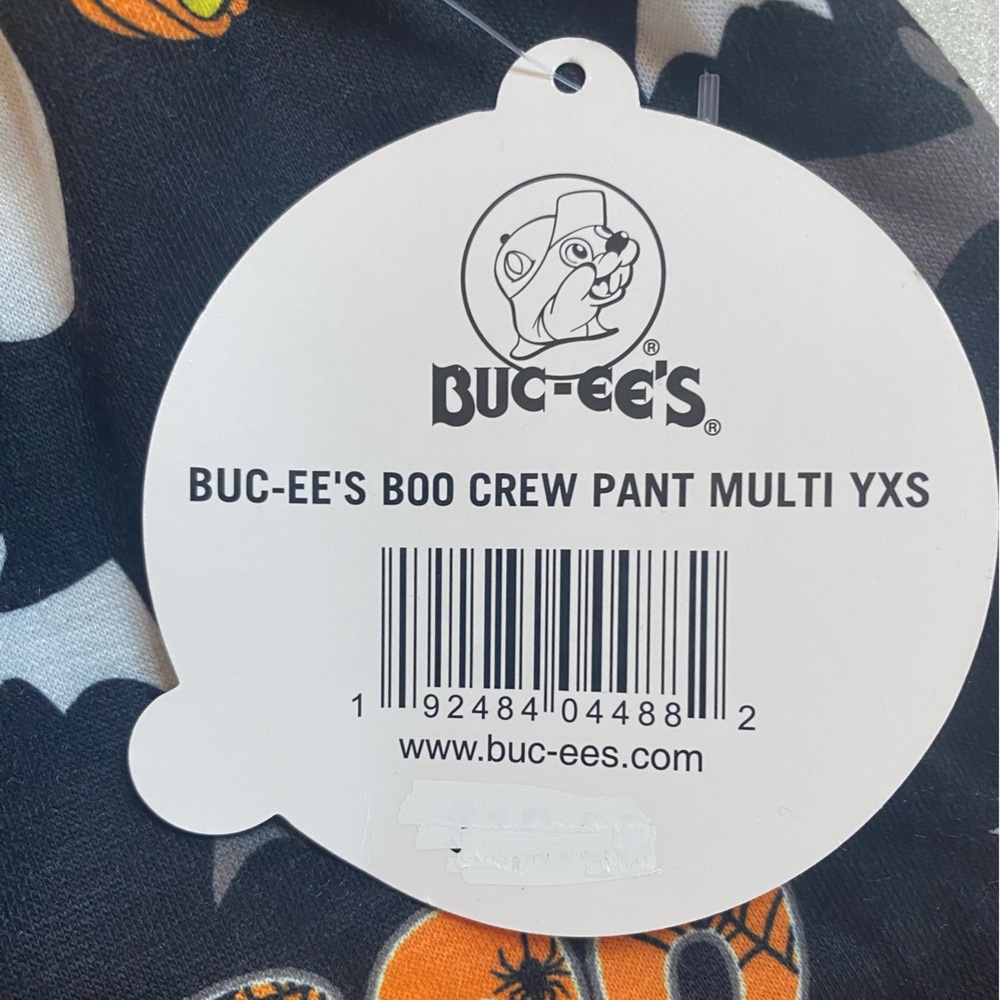 NWT Buc-ees Boo Crew Glow In The Dark T-Shirt & Joggers Size XS - Picture 7 of 10